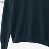 ZANZEA Autumn Spring Women V Neck Long Sleeve Stretch Casual Knitwear Sweater Undershirts