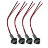 4pc Lampe Halter T15 Lampe Halter Stecker Buchse Birne Bündel Zopf Gummi Keil LED Für T15 Lampe Halter Auto zubehör