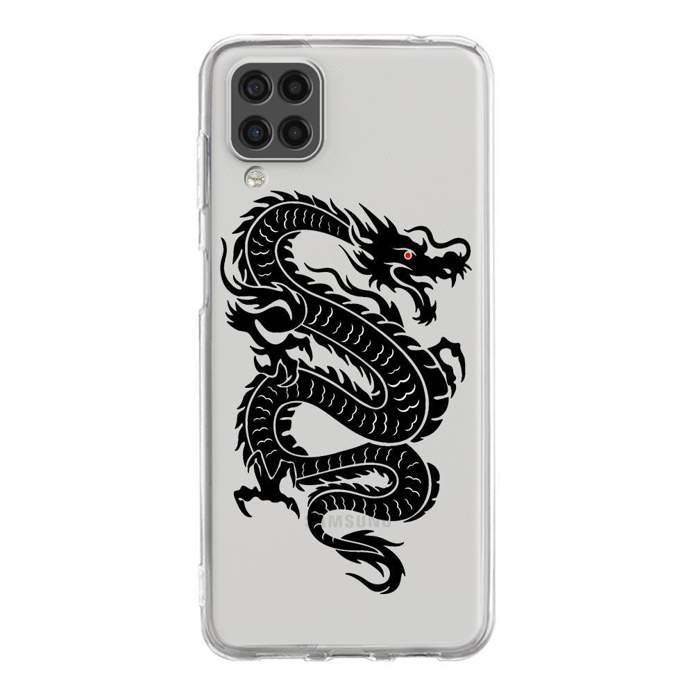 Dragon Fashion Silicone Phone Case for Samsung Galaxy A13 A51 A71 A21S A12 A11 A31 A52 A41 A23 A53 A73 A32 5G A03S Clear Cover