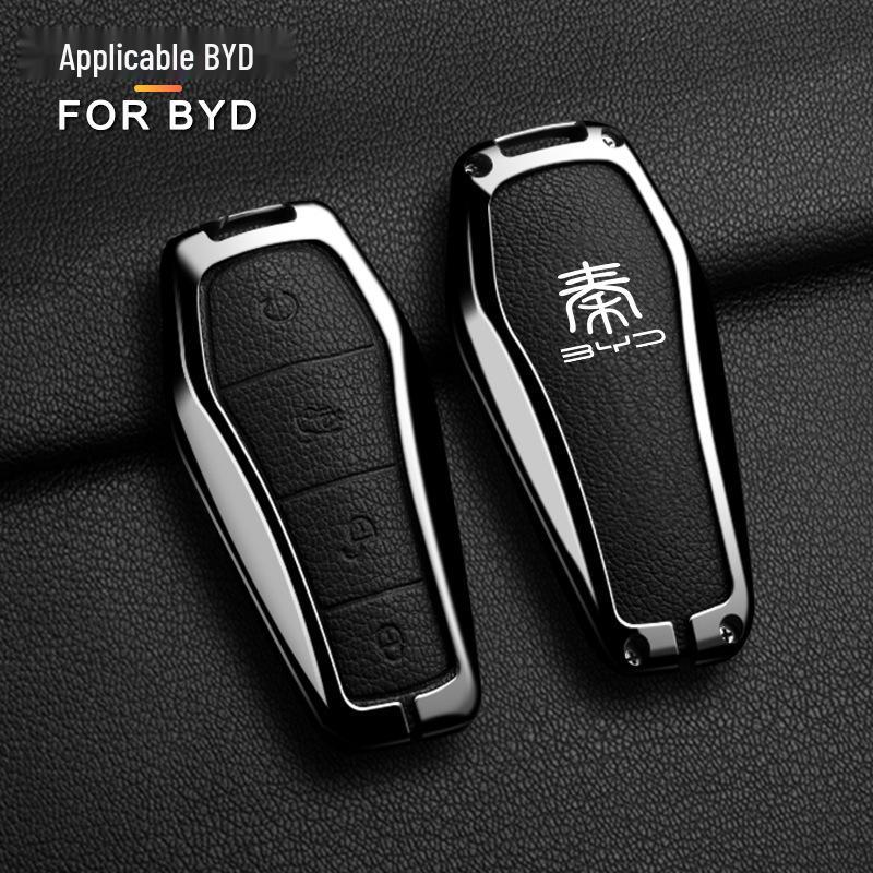 2023 BYD Qin Han EV DMI Champion Edition Key Cover: Full Metal Protection for Men & Women