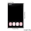 24 Pieces Artificial Nail Short Almond Styles Press on Nail Glitters Floral Patterns False Nail For Various Occasion