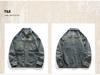 Men's Autumn 2024 Vintage Denim Workwear Jacket - Classic, Cool, Tough Style