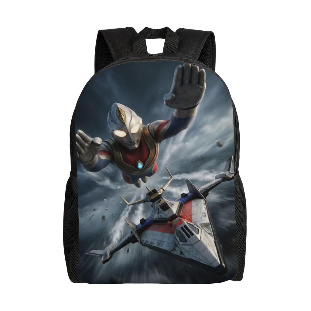 Ultramans Laptop Backpack Men Women Fashion Bookbag for School College Student Anime Bag