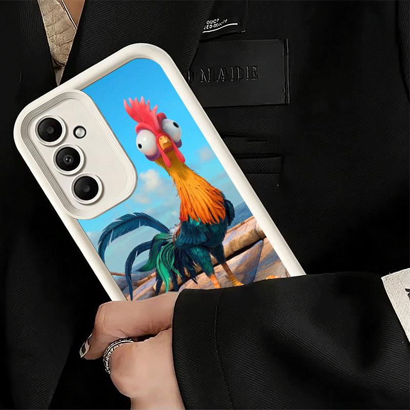 Phone Case for Samsung Galaxy S26 S25 Ultra S24 FE Chicken Hen Rooster Shell S23 Plus S22 + S21 S20 5G Soft Silicone Funda