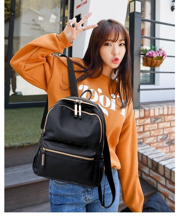 Fashion Women Oxford Cloth Backpack Rucksack Casual Travel Backpack School Shoulder Bag