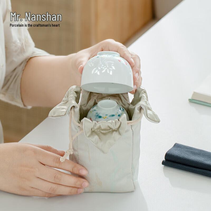 Mr. Nanshan Portable Ceramic Travel Tea Set