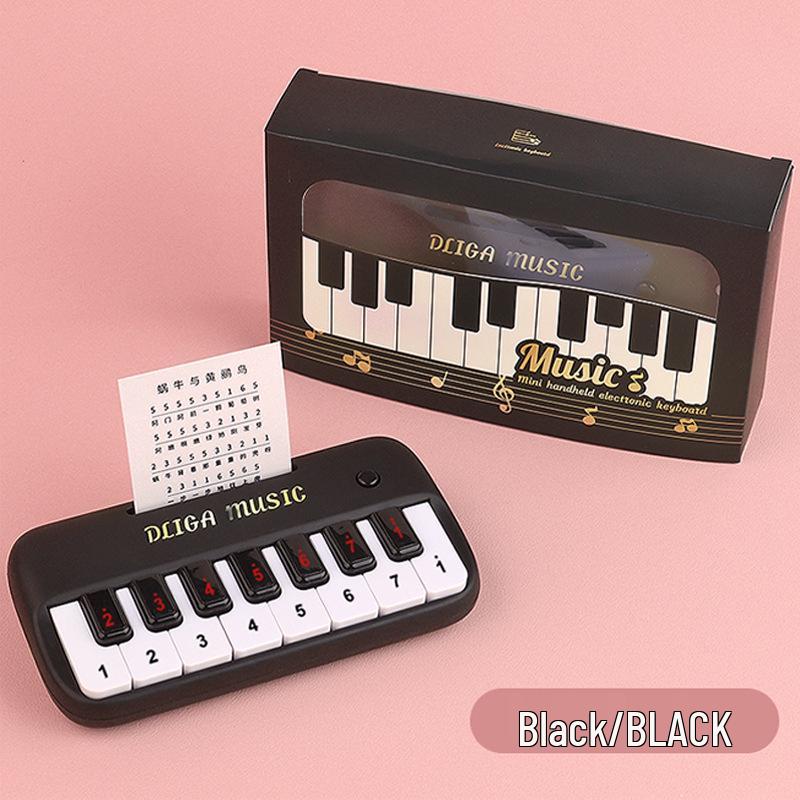 New Kids' Mini Electronic Keyboard: Beginner-Friendly Playable Music Toy with Multifunctional Keys.