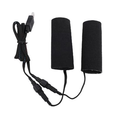 Heated Motorcycle Grips Cover 6 Temperature Settings IP67 Water Proof USB Heated Handlebar Cover for ATV Bike Scooter