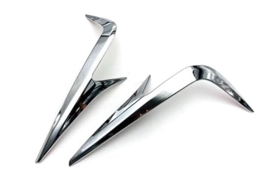 FUKUARE Prius 50 Series Late Model Taillight Rear Garnish Chrome Finish Exterior Custom Parts