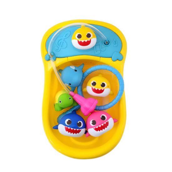 Pinkfong Baby Shark Bath Shower and Net Fishing Play Toy Set
