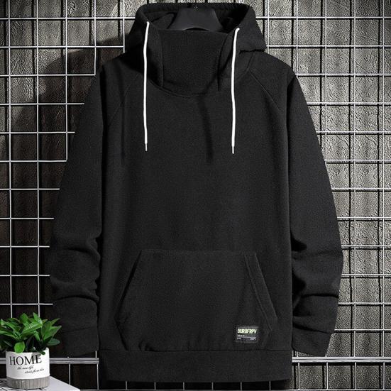 Luvtröja Termisk tröja med luva Plus Size Slitstark hösthuvtröja för dagligt bruk