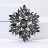 Women Glass Brooch Rhinestone Shining Boutique Decoration Badges Pins