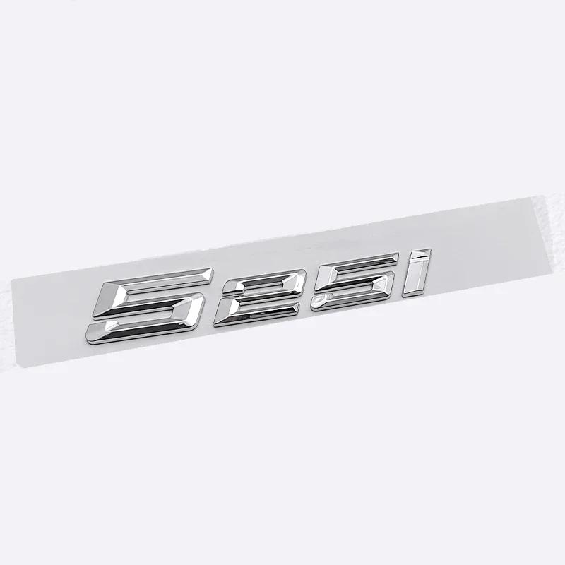 ABS Auto Sticker Letters Decal for BMW 525i 525Li 520d 530i 530Li 530e Logo Embleem Badge