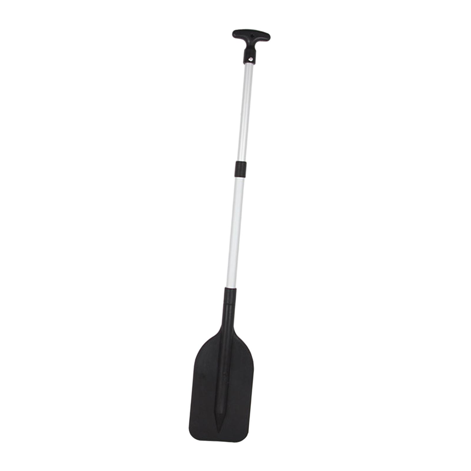 Stand Up Kayak Paddle Retractable 20.87inch to 42.52inch Boat Oars Boating Oar for River Tubing Kayaking Raft Water Sports Tool чёрный