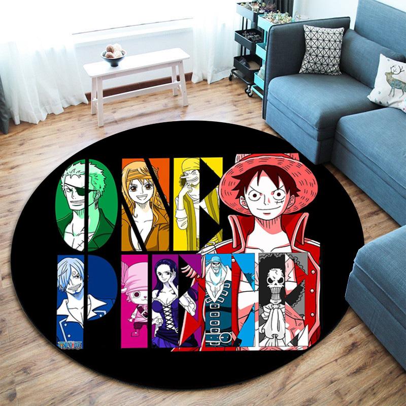Cute Monkey D. Luffy from the Japanese manga ONE PIECE carpet is soft, home, bedroom, door mat decoration, and non slip carpet E6