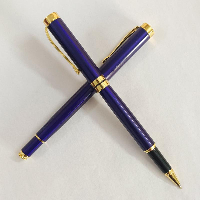 Metal Signature Pen, Five-Color Multi-Choice Business Gift Pen, Grand Opening Celebration Ballpoint Pen Gift Box, Water-Based Pen Set Gift