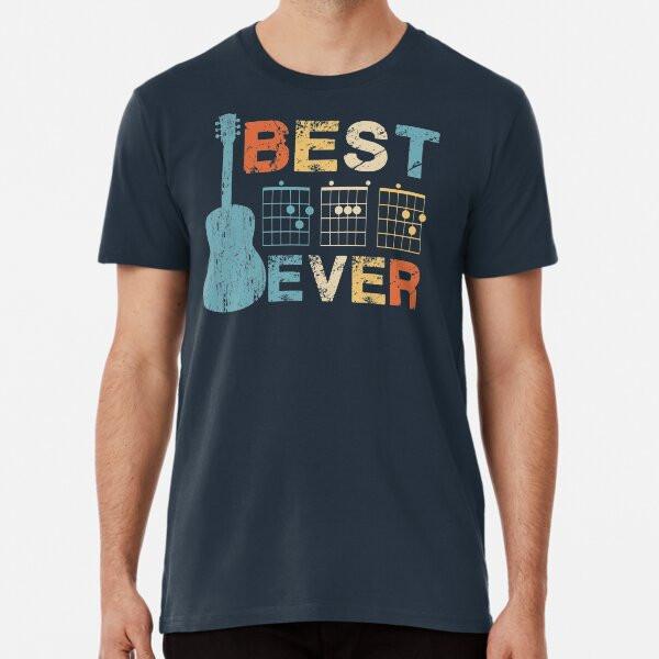 

Best Dad Ever Guitar Chords Musician Funny F S to 5XL Made in the AU/USA T-Shirt 3XL