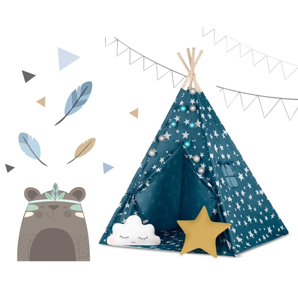 Tenda Tipi Nukido per Bambini con Luci