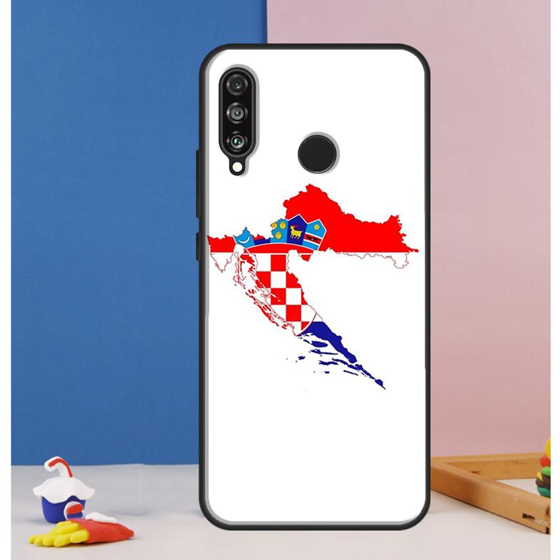 

Croatia Flag Case For Huawei Nova Y73 Y72 Y70 Y90 Y60 Y61 Y91 12s 12i 11i 8i 9 10 SE P30 P40 Lite P60 Pro Huawei Nova 8i