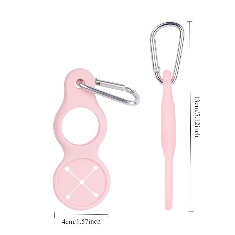 Outdoor Water Bottle Hanging Buckle Silicone Mountaineering Buckle Anti-skid Water Bottle Silk Scarf Buckle Hiking Accessories