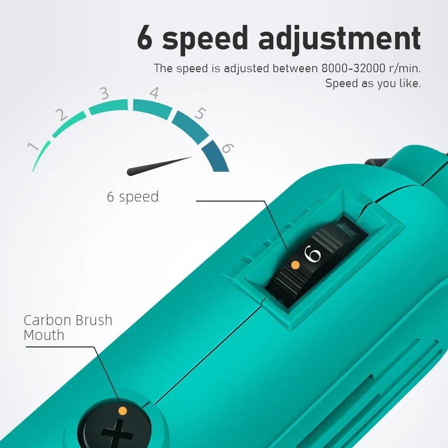 Tungfull Electric Drill Dremel Grinder Mini Polishing Machines With Grinding Accessories Set Electric Rotary Tool Mini Drill