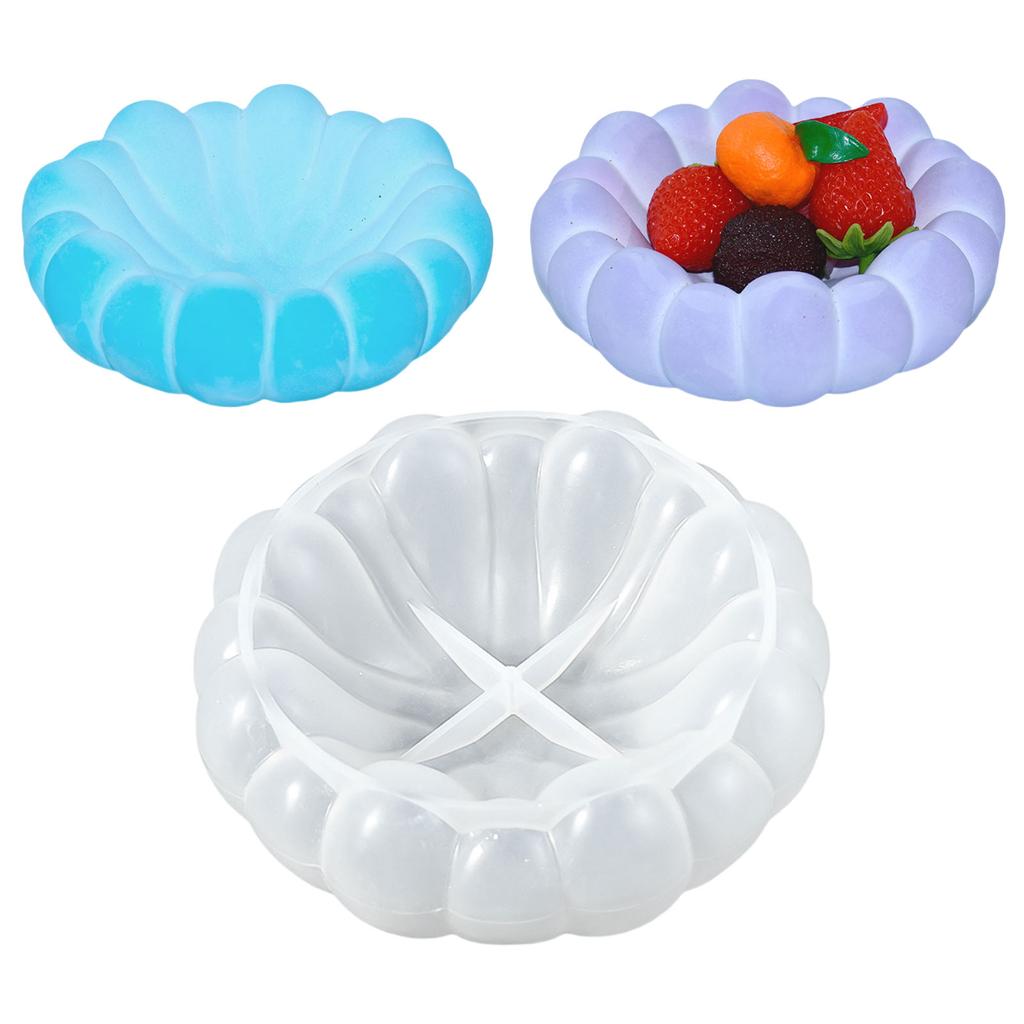 Creative Resin Art Moulds Silicone Crafting Molds Jewelry Tray Molds Irregular Cloud Shape Plate Mold Silicone Texture