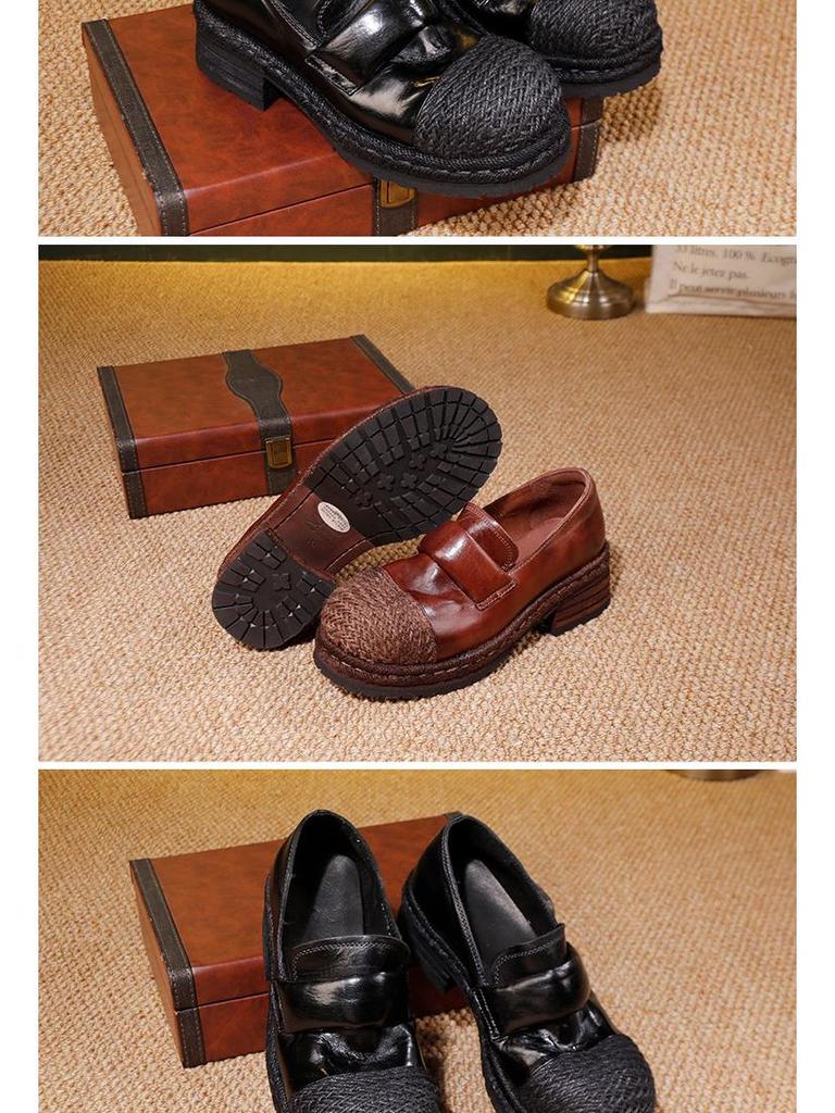 2025 Herbst Damen Leichte Luxus Pferdeleder Slipper - Bequem, Echtes Leder Slipper