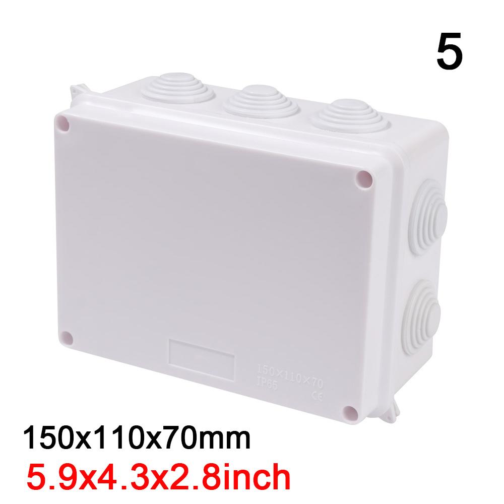 Outdoor IP65 Connection Cable Branch Electric Control Boxes Junction Box Indoor Wire Shell Power Case
