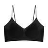 New camellia small breasts gathering underwear summer thin ultra-thin soft support bra suspender beautiful back bra