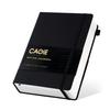CAGIE Dot 320 Bullet Journal Classic 100g Black Notebook, A5, Grid, Pages, Notebook, Hardcover, High-Quality Paper,