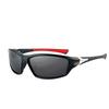 D120 Polarized Sports Sunglasses: Colorful Windproof Glasses for Men, Ideal for Cycling and Mountaineering In European and American Styles.