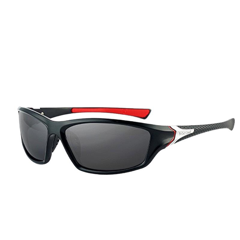 D120 Polarized Sports Sunglasses: Colorful Windproof Glasses for Men, Ideal for Cycling and Mountaineering In European and American Styles.