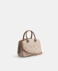 COACH OUTLET Savanna Kleine Tragetasche – Signature Canvas Beige