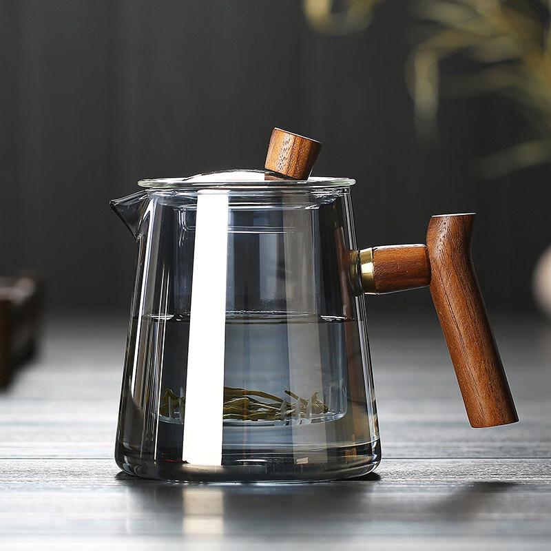 ZISIZ Thickened Heat-Resistant Glass Teapot