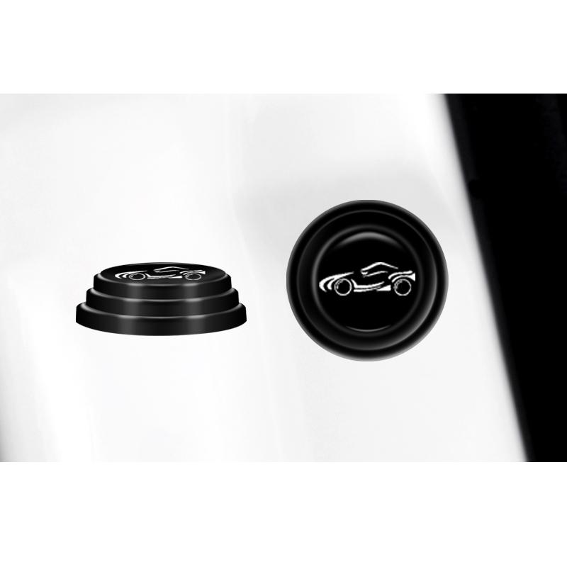 For Jishi Polestone 01 Rox 01 2023-2025 Door Shock Absorption Gasket Sound Insulation Buffer Shock Stop Anti - Collision Sticker