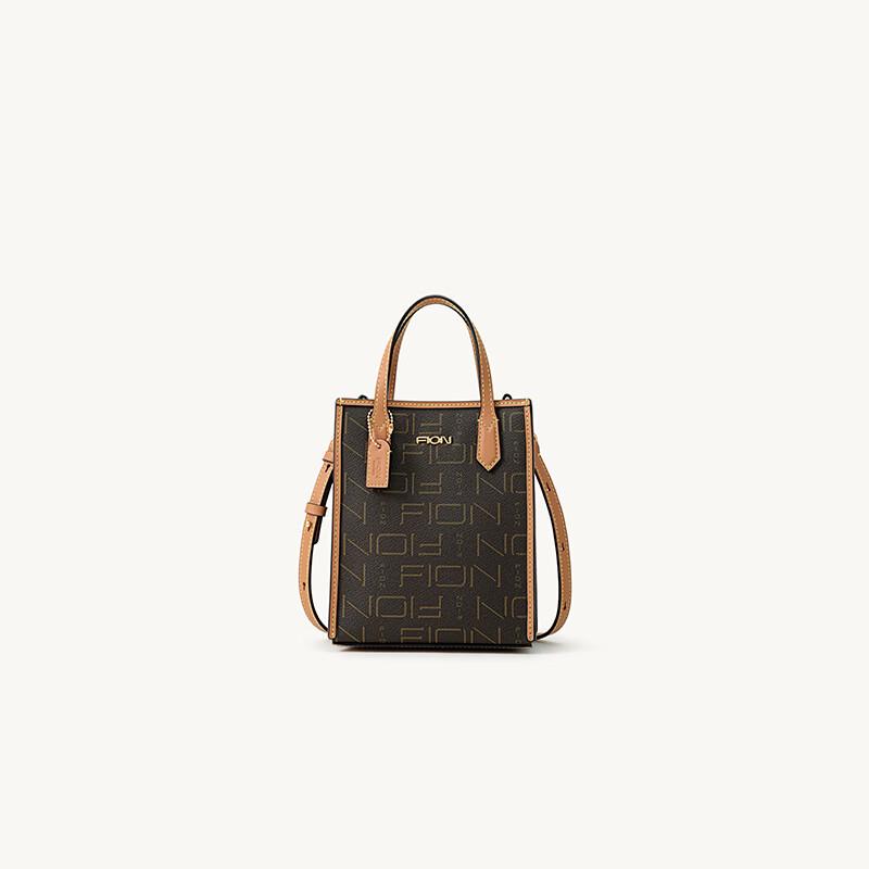FION1979 Classic Heritage Small Square Crossbody Bag