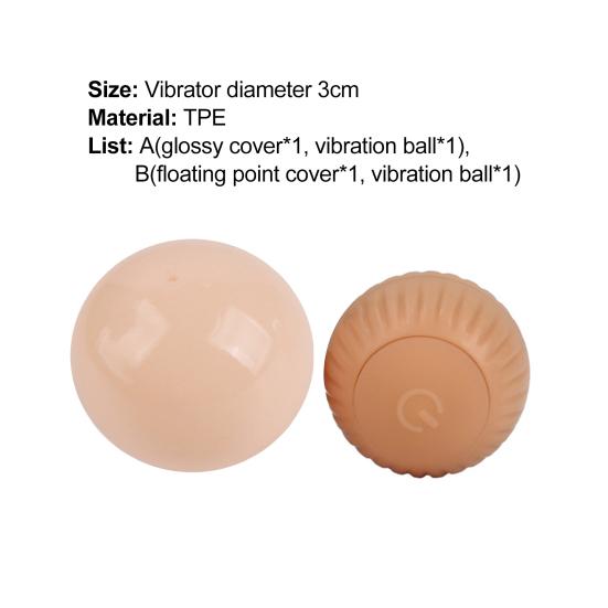 Yousheng Sex Toy Plump Lightweight TPE Men Vibrator Beads Condom Adult Product