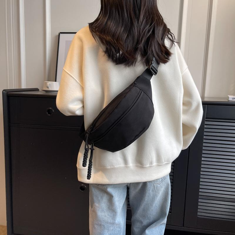 Trendy Sports Casual Women's Shoulder Bags Simple Travel Ladies Crossbody Chest Bag Portable Female Phe Waist Pack Handbagss