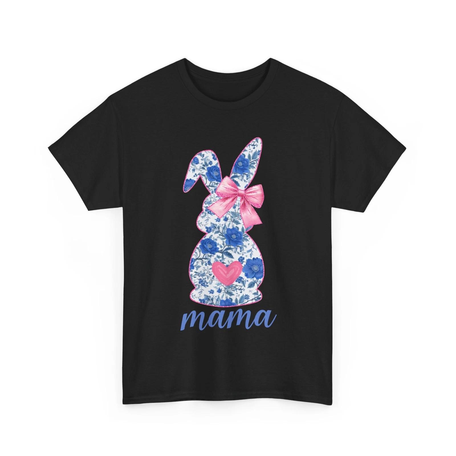 

Mama Bunny Flower T-Shirt - Ethereal Floral Tee for Elegant Looks S