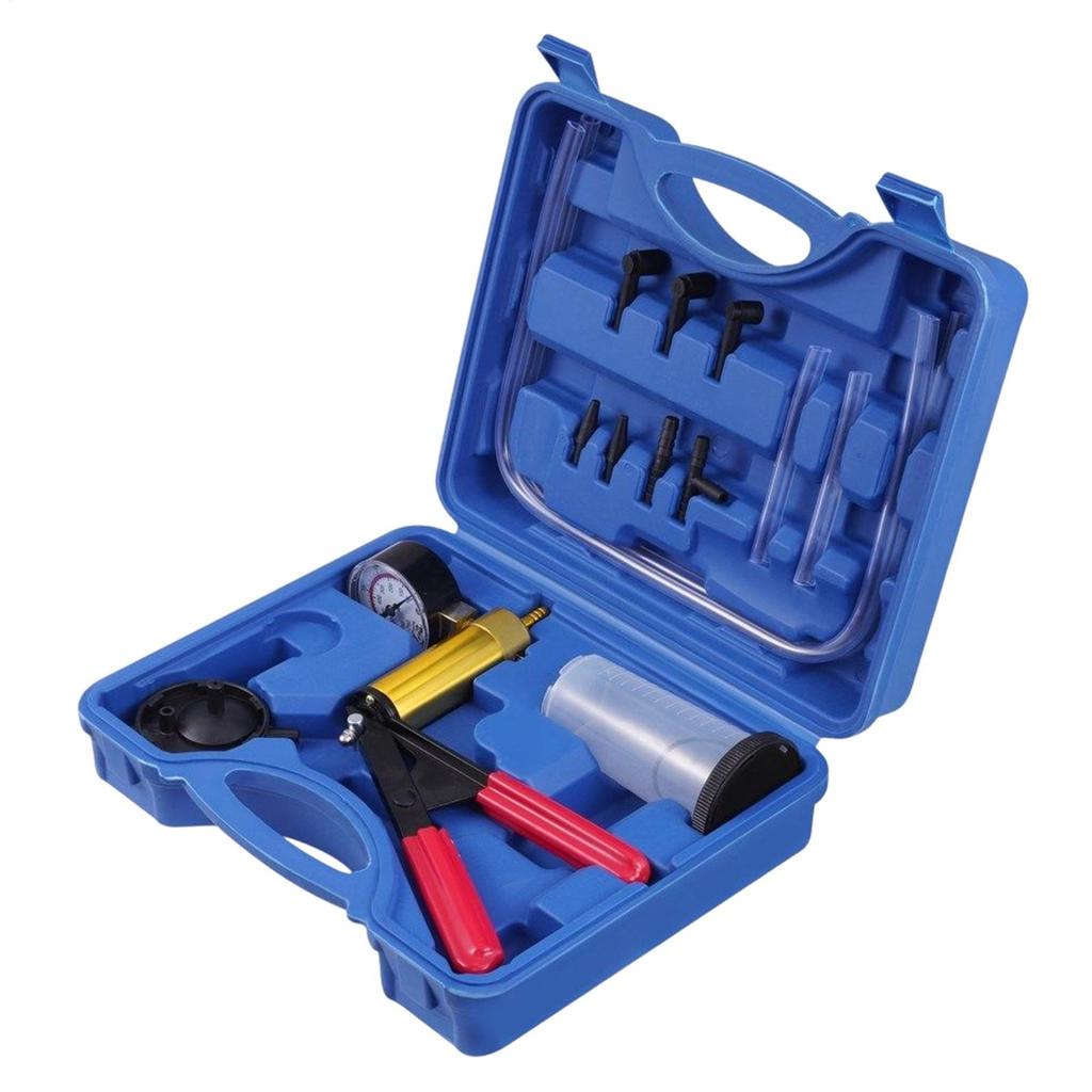 Car Manual Brake Fluid Replacement Tool Vacuum Pump Auto Brake Bleeder Vacuum Pressure Pump Car Brake Pumping Fluid Replacement
