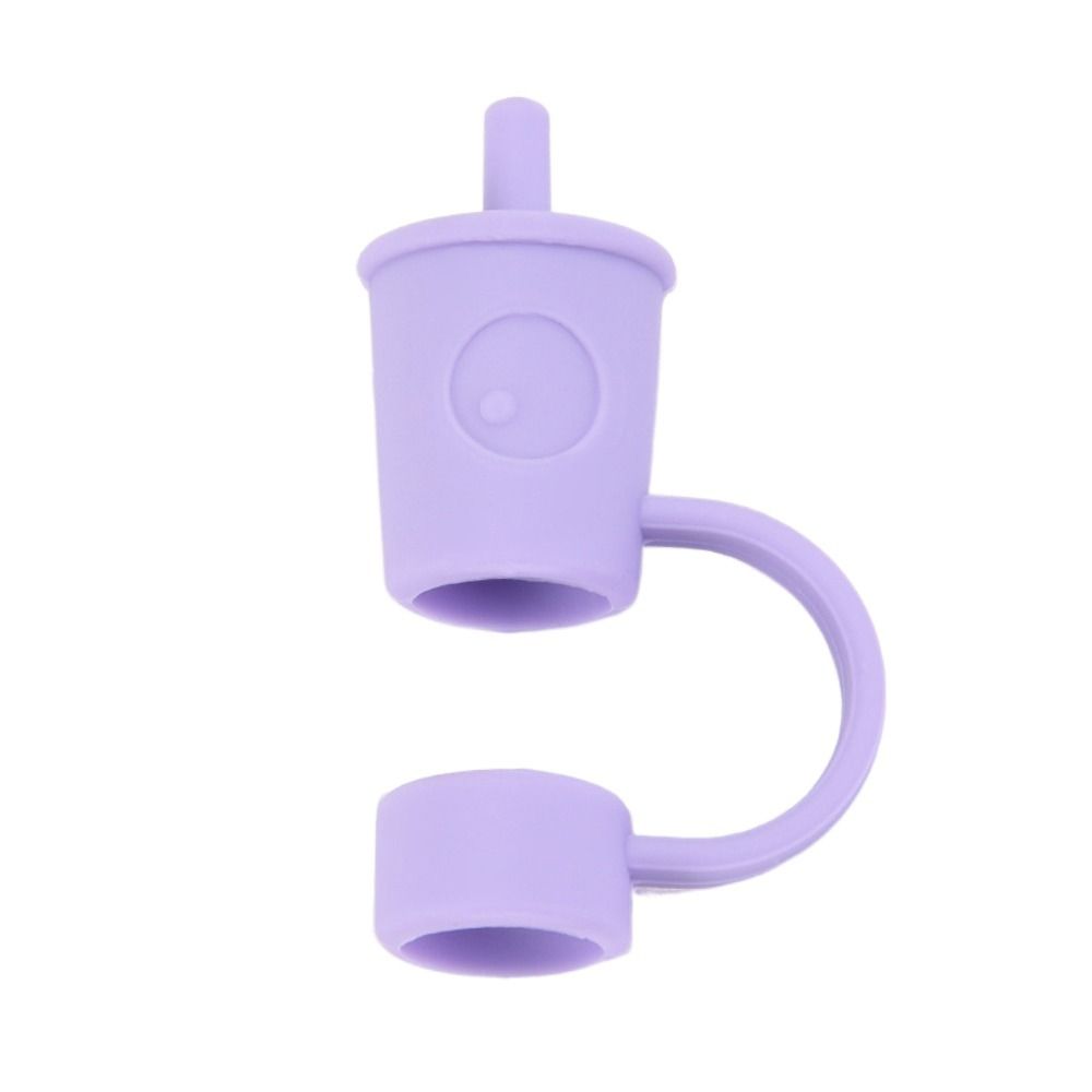 Splash Proof Silicone Straw Plug Airtight Plugs Cover Creative Plugs Tips Cover Outdoor