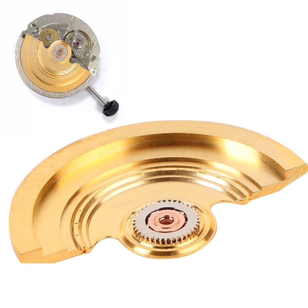 Gold Stainless Steel Oscillating Weight Automatic Hammer Mechanical Movement  Watch Repair