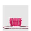 New women's accessories trend cloth shoulder bag rose red   Length 16cm wide 5cm high 9cm