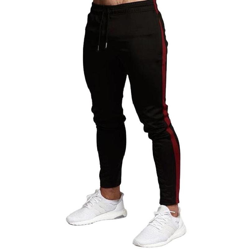 New men's outdoor sports casual slim-fit gym pants, men's long pants with tapered cuffs