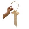 Women Headband Detachable Detachable Ribbon Bow Anti-Slip Thin Edges Hair Hoop Daily Wear Hair