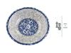 Set of 2 Large Blue & White Ceramic Bowls for Soup, Noodles, or Rice - Versatile Tableware