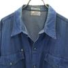 Gianni Versace Made In Italy Long Sleeve Chambray Shirt 50 Denim Men's Used