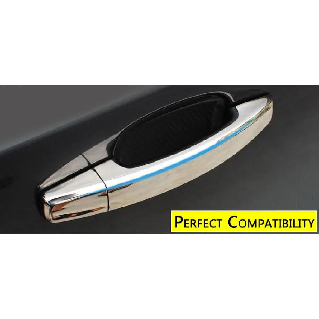 For Citroen C3 Mk2 Chrome Handle Covers Trim Set of 4PCS 2010-2016 Car Accessories Stickers Car Styling 2011 2013 2014 VT VTR+