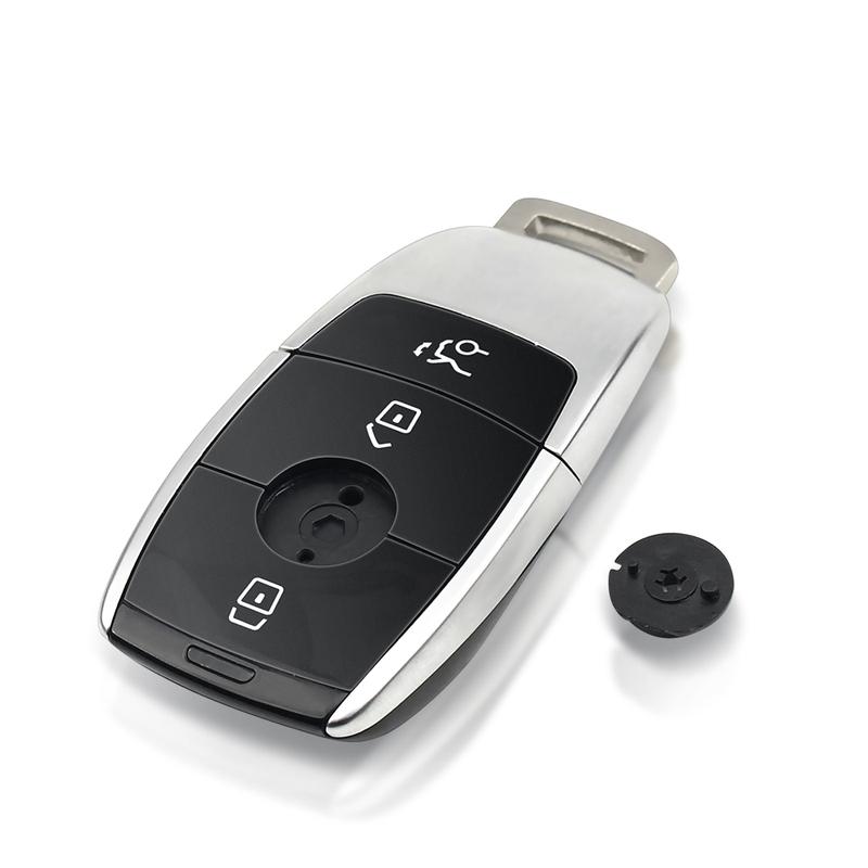 KEYYOU 3 Buttons Remote Car Key Shell Case For Mercedes Benz A C E S G Class GLC CLE CLA GLB GLS W177 W205 W213 W222 X167 AMC