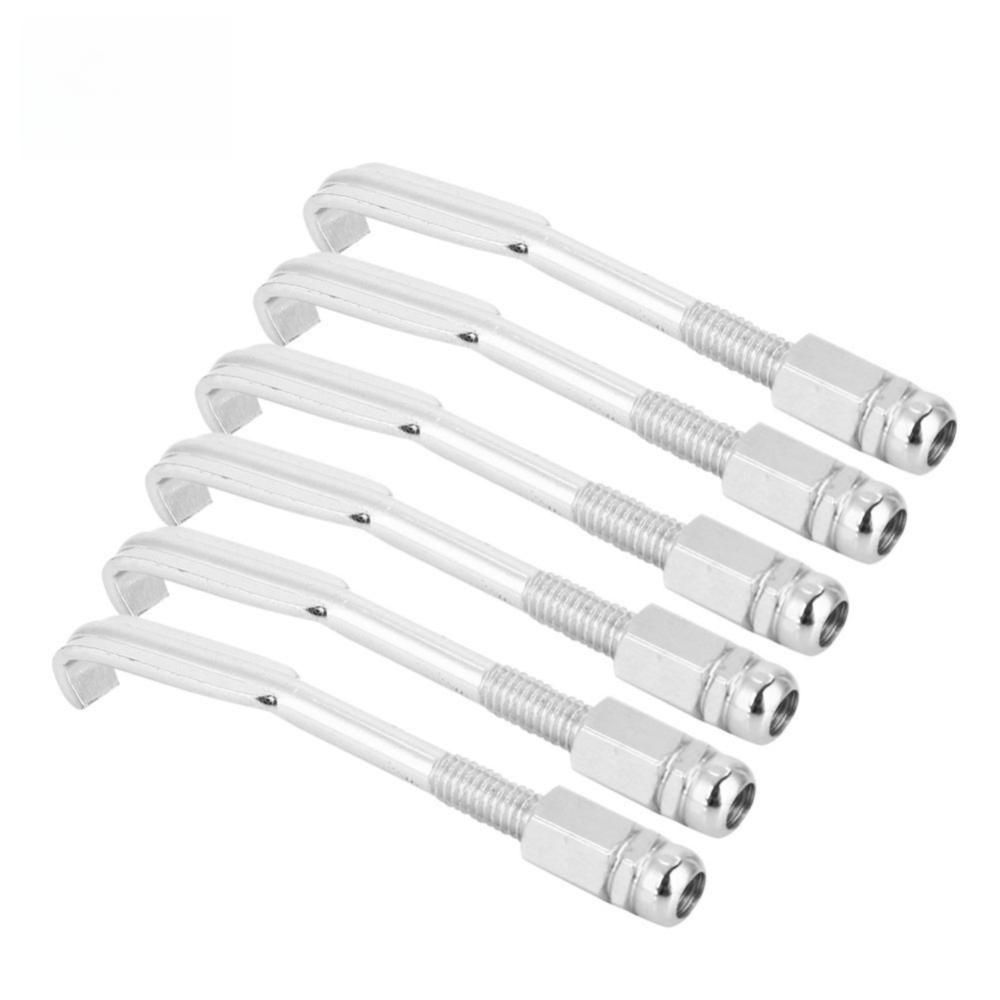 

24Pcs zinc alloy Banjo Parts Adjustable Tension Banjo Bracket Hook Banjo Hooks Instrument Repair